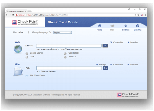 Check Point Endpoint Windows 10 VPN App